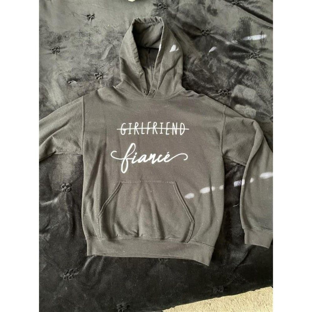 Fiance black hoodie! Size Medium